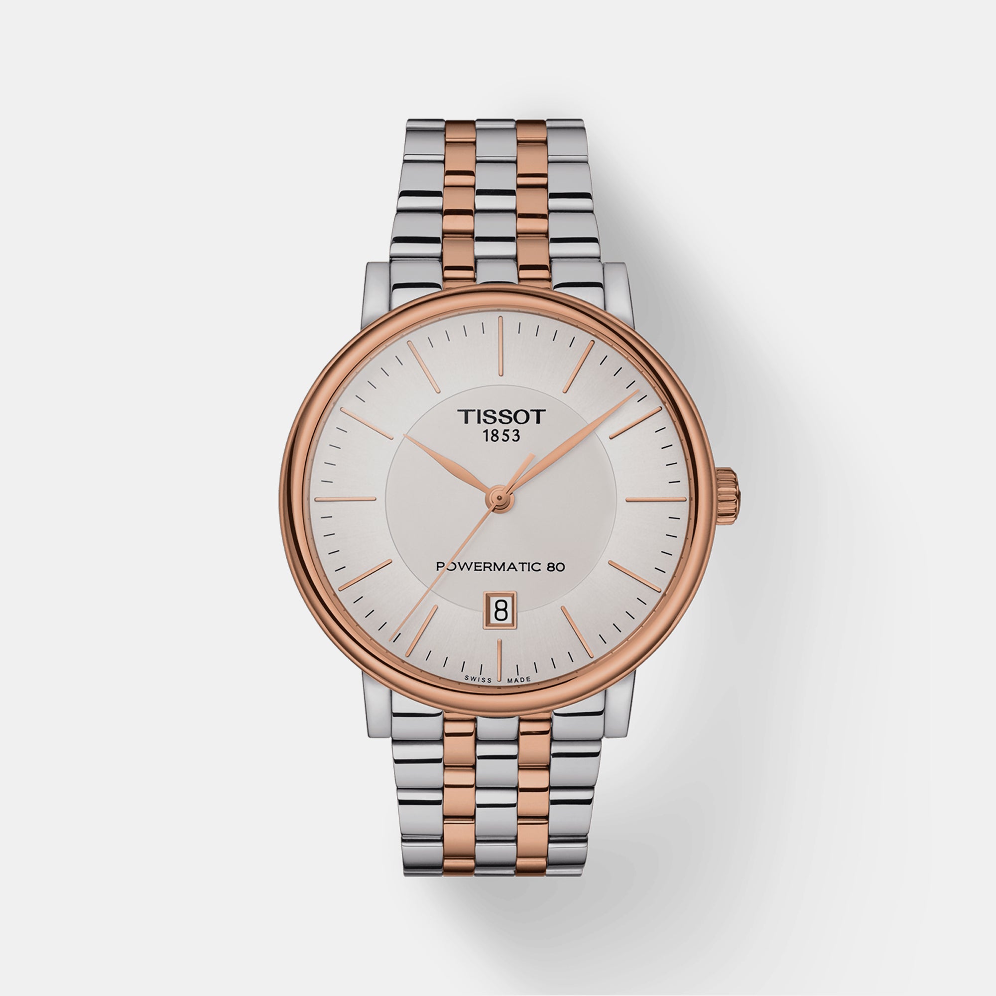 Tissot Round Silver Analog watch