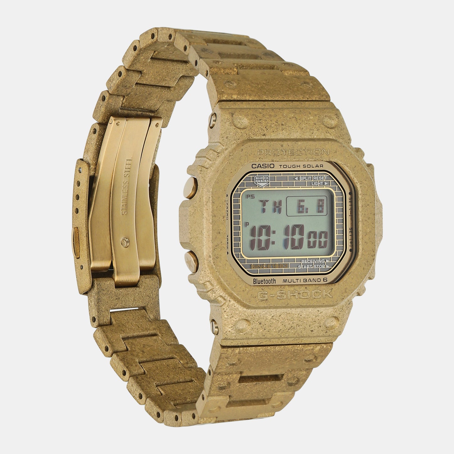 G-Shock Gold Men's Digital Stainless Steel Watch G1392 - GMW-B5000PG-9DR