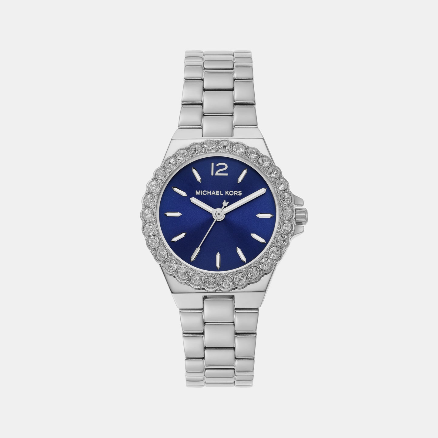 Female Lennox Three-Hand Stainless Steel Watch MK7397