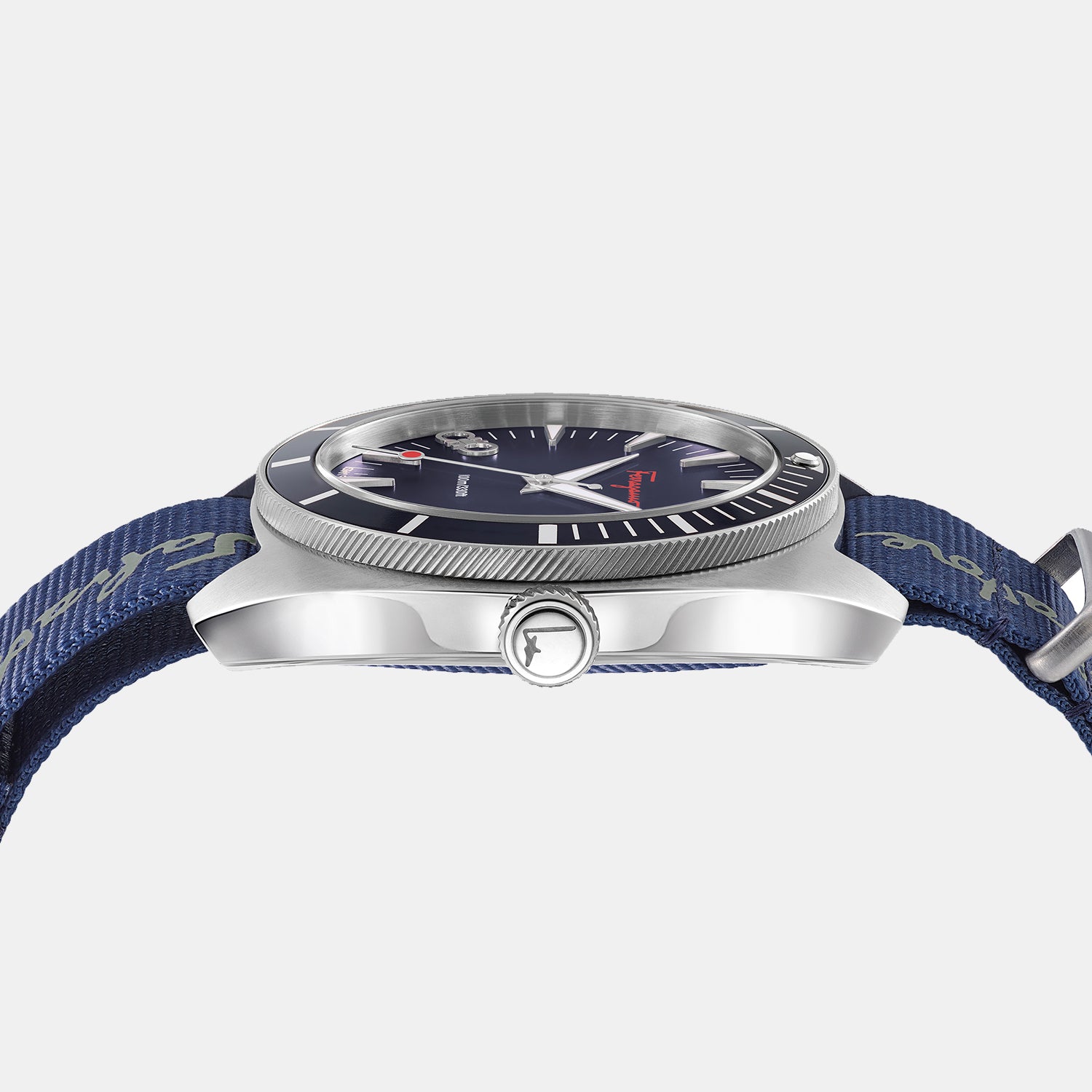 Ferragamo Stainless Steel Blue watch