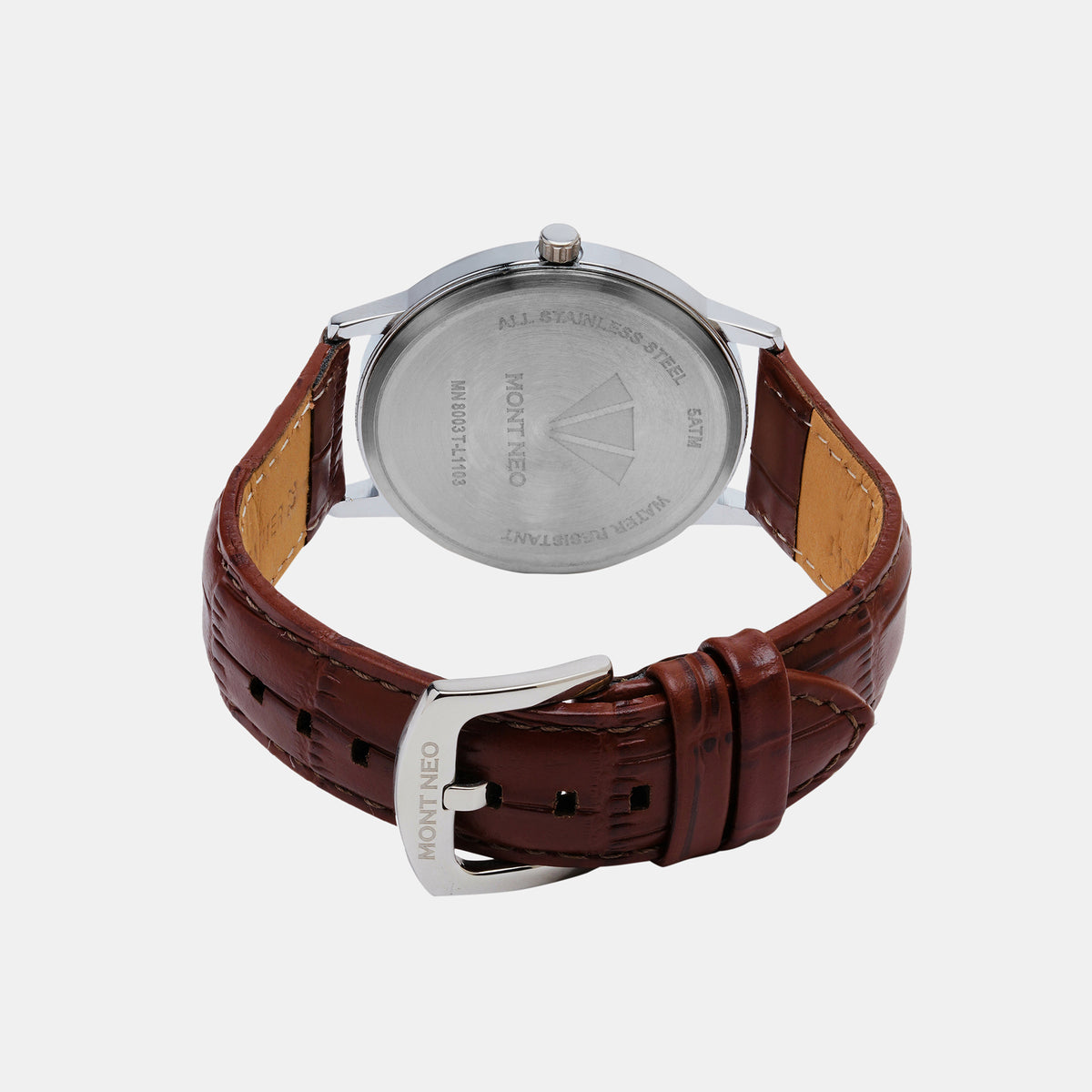 Mont Neo Stainless Steel Round watch