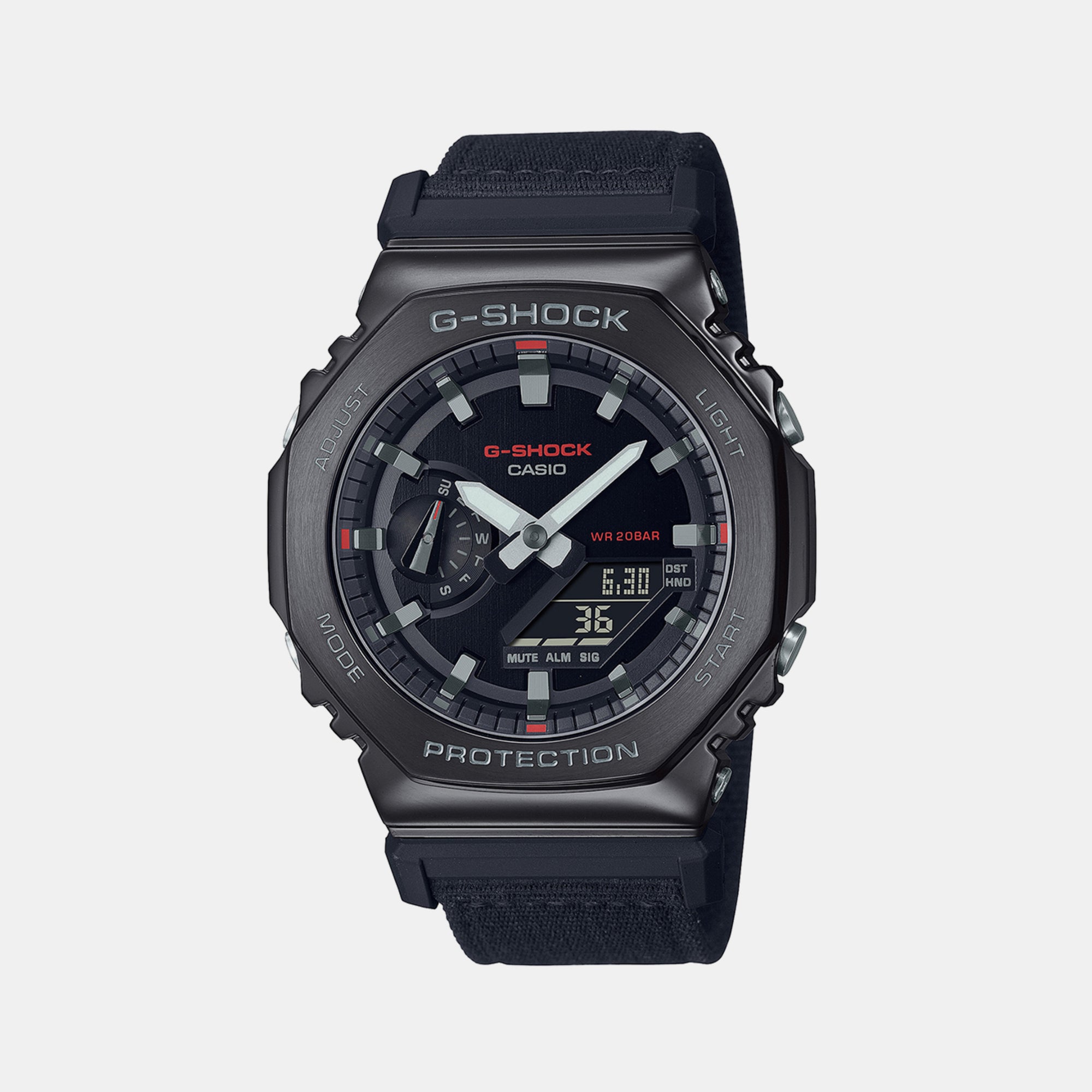 Casio Octagon Black Analog-Digital watch