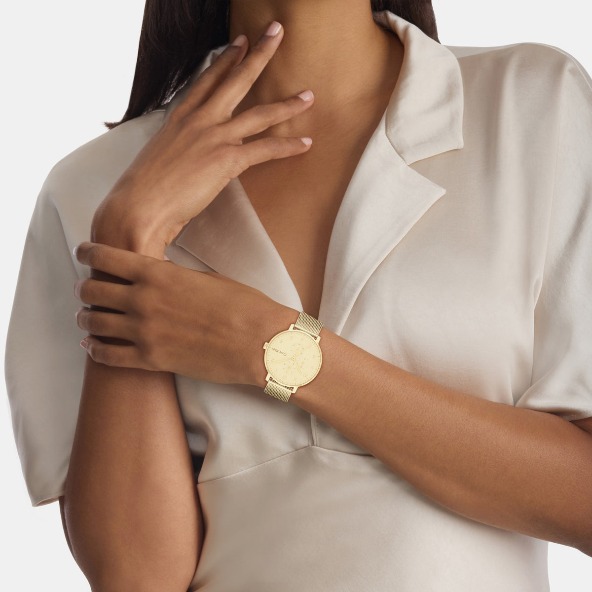 Calvin Klein Stainless Steel Round watch