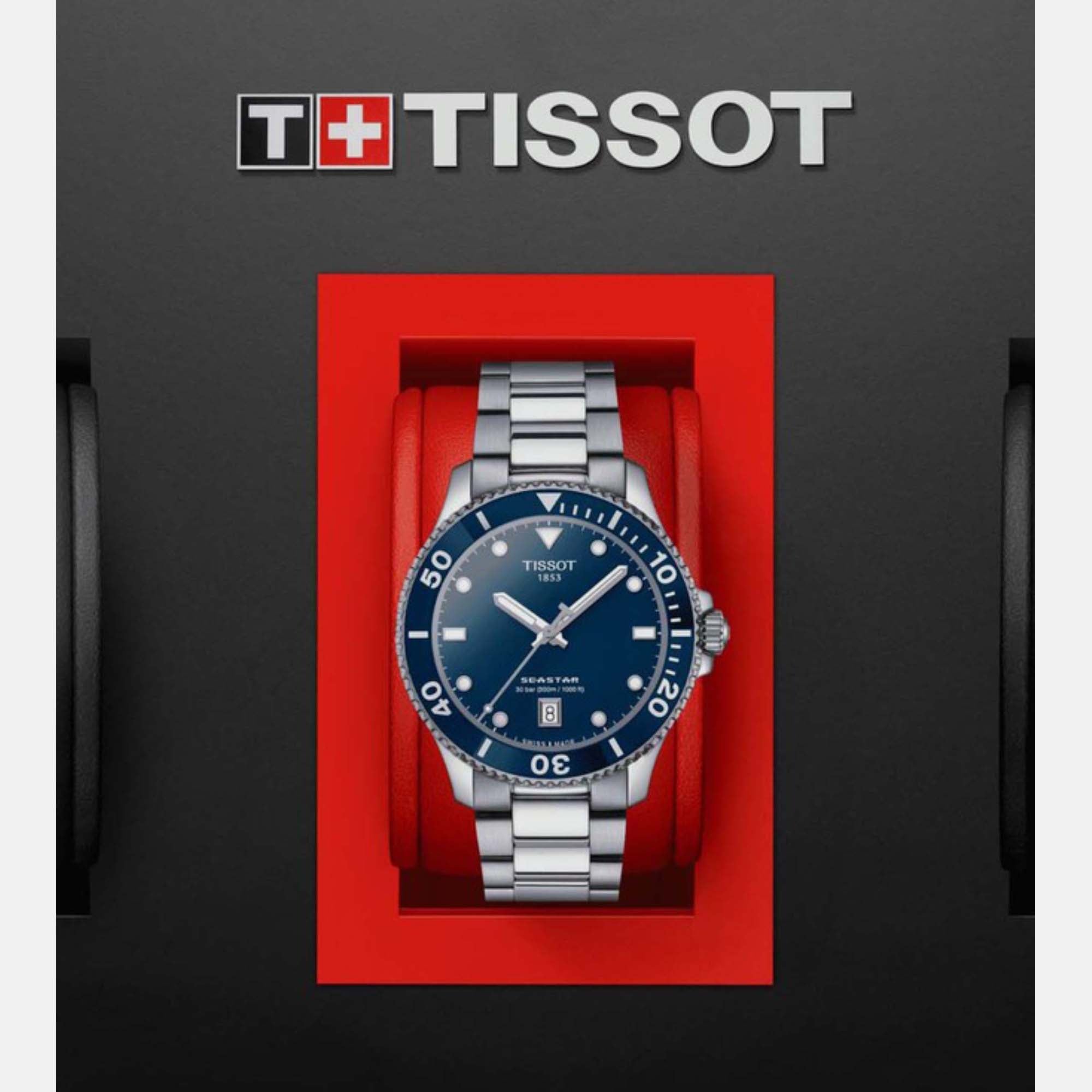 Tissot Stainless Steel Blue watch