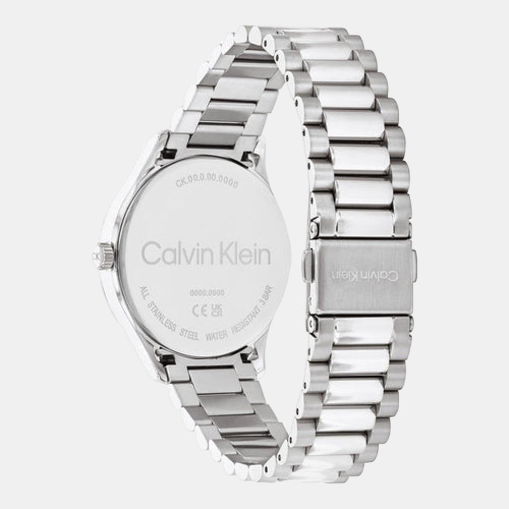 Ck Burst Unisex Quartz Blue Dial Analog Stainless Steel Watch 25200230