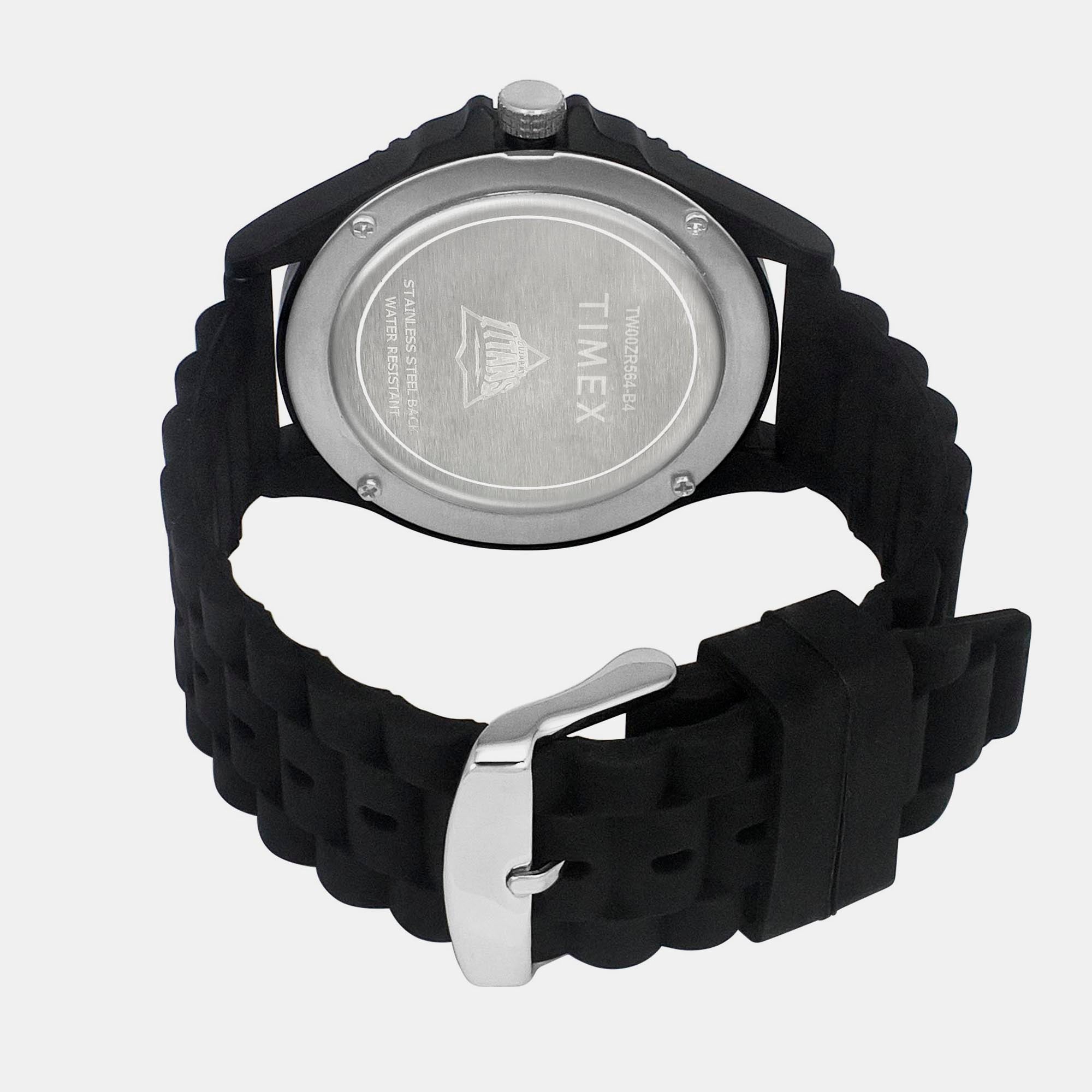 Timex Men Round Blue watch