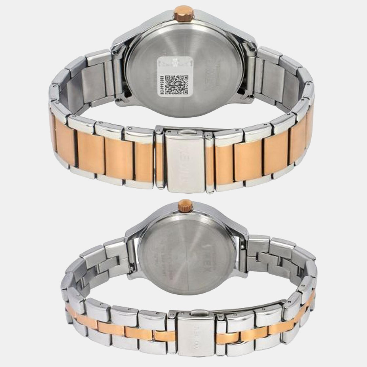 Trendline Couple Quartz Silver Dial Multi-Function Stainless Steel Watch TW00PR291