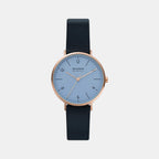 Skagen Round Blue Analog watch
