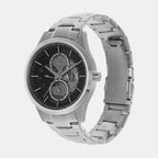 Armani Exchange Men Round Black watch