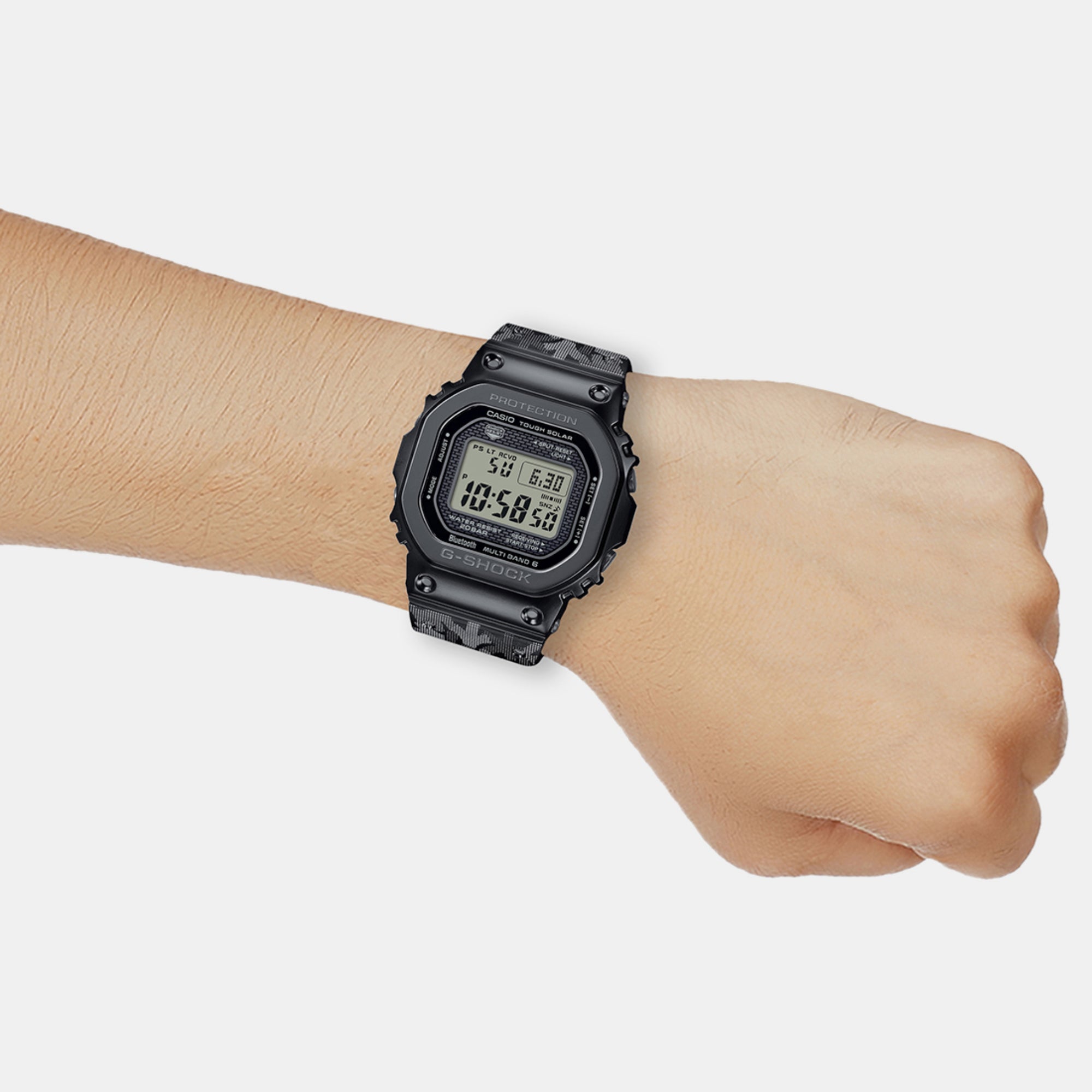 Casio Silicone Black watch