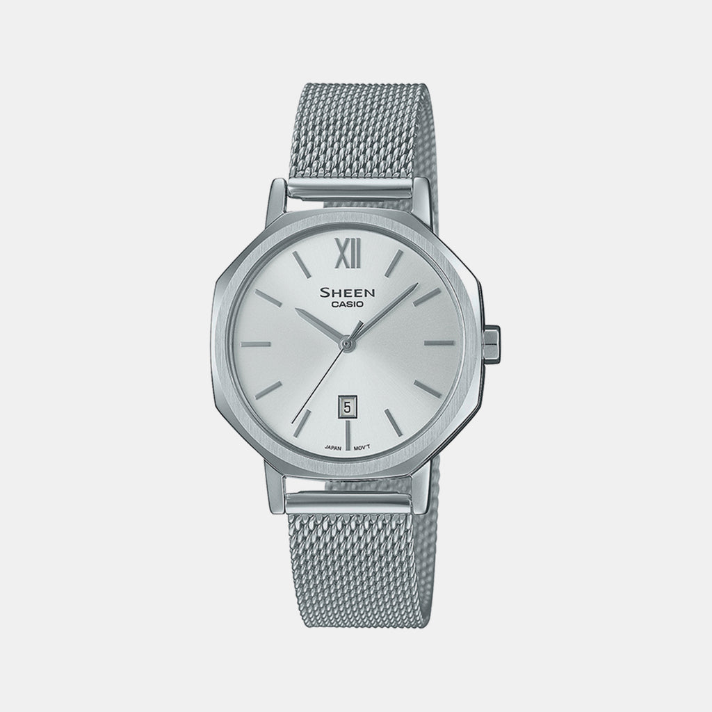 Casio Octagon Silver Analog watch