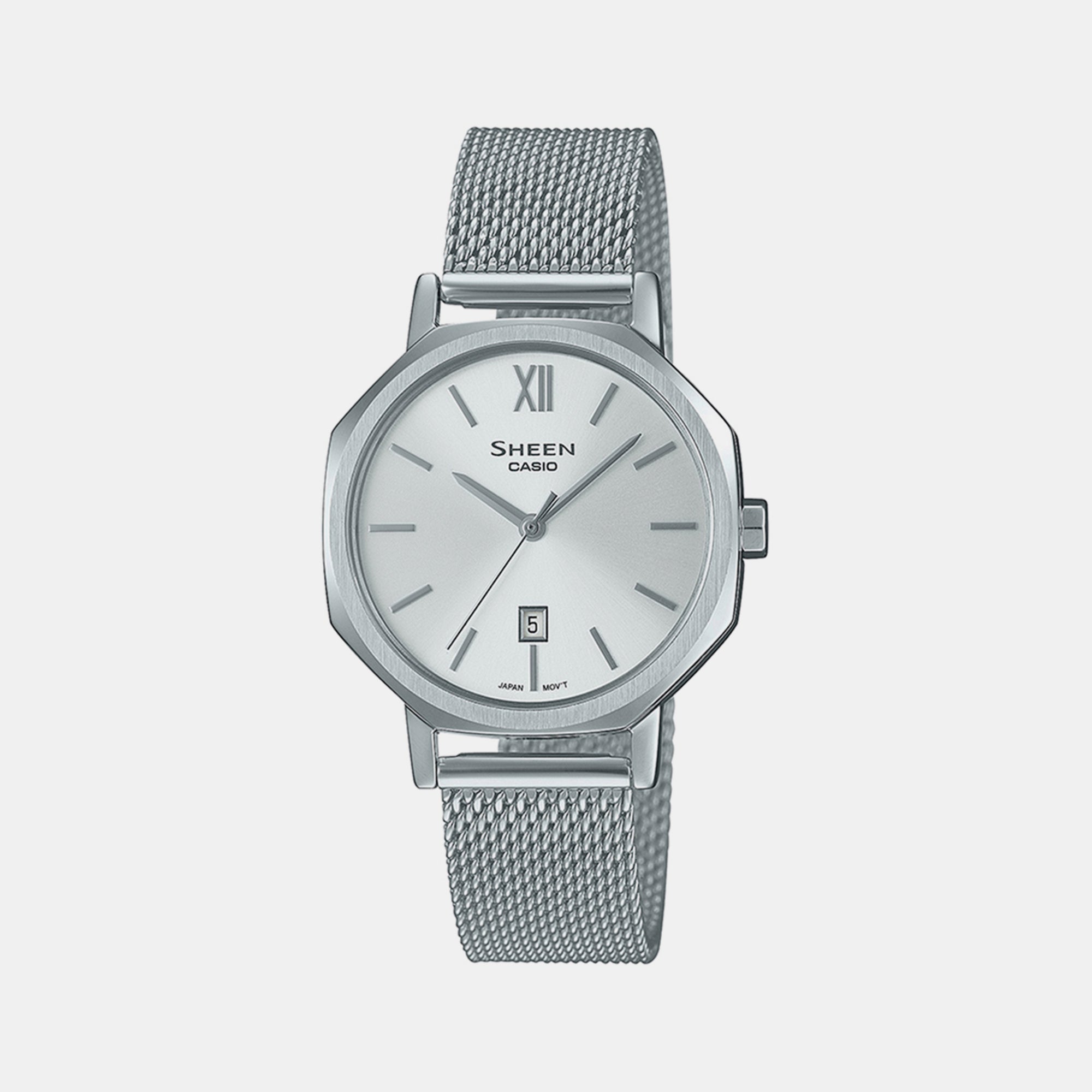 Casio Octagon Silver Analog watch