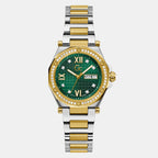 GC Round Green Analog watch