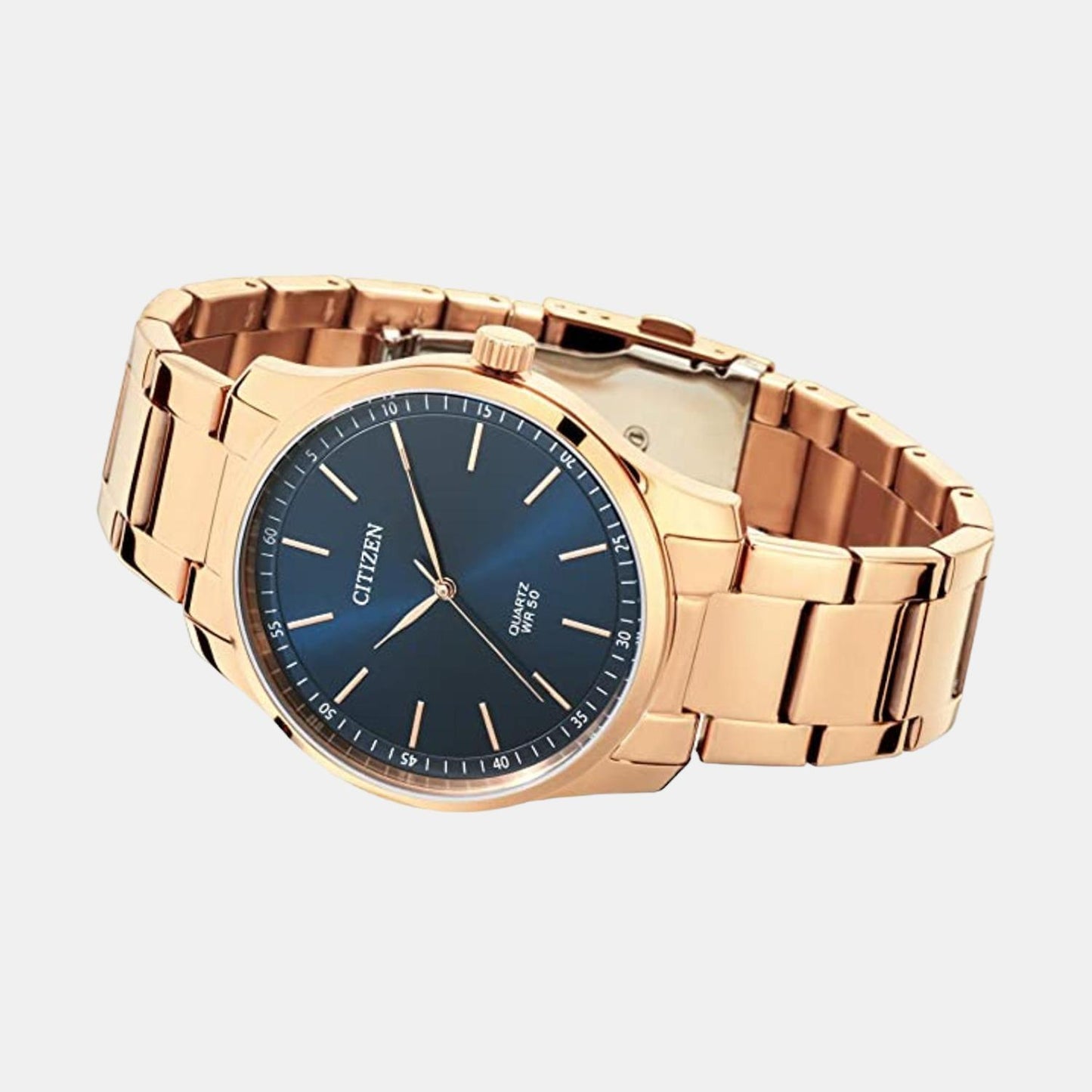 Male Blue Analog Stainless Steel Watch BH5003-51L