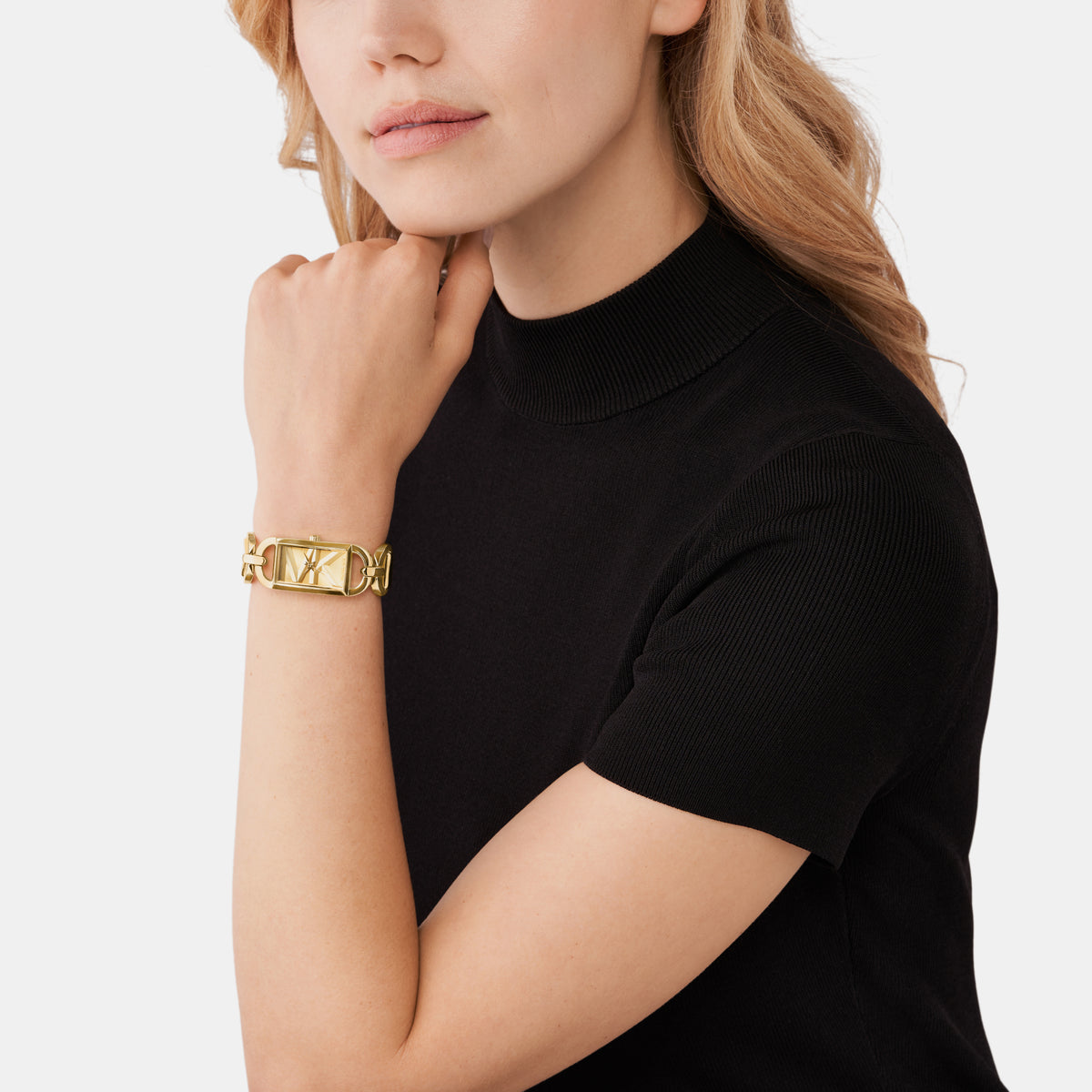 Michael Kors Rectangular Quartz Analog Women watch