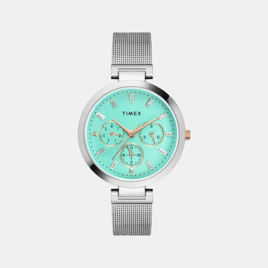 Female Analog Stainless Steel Watch TW000X241