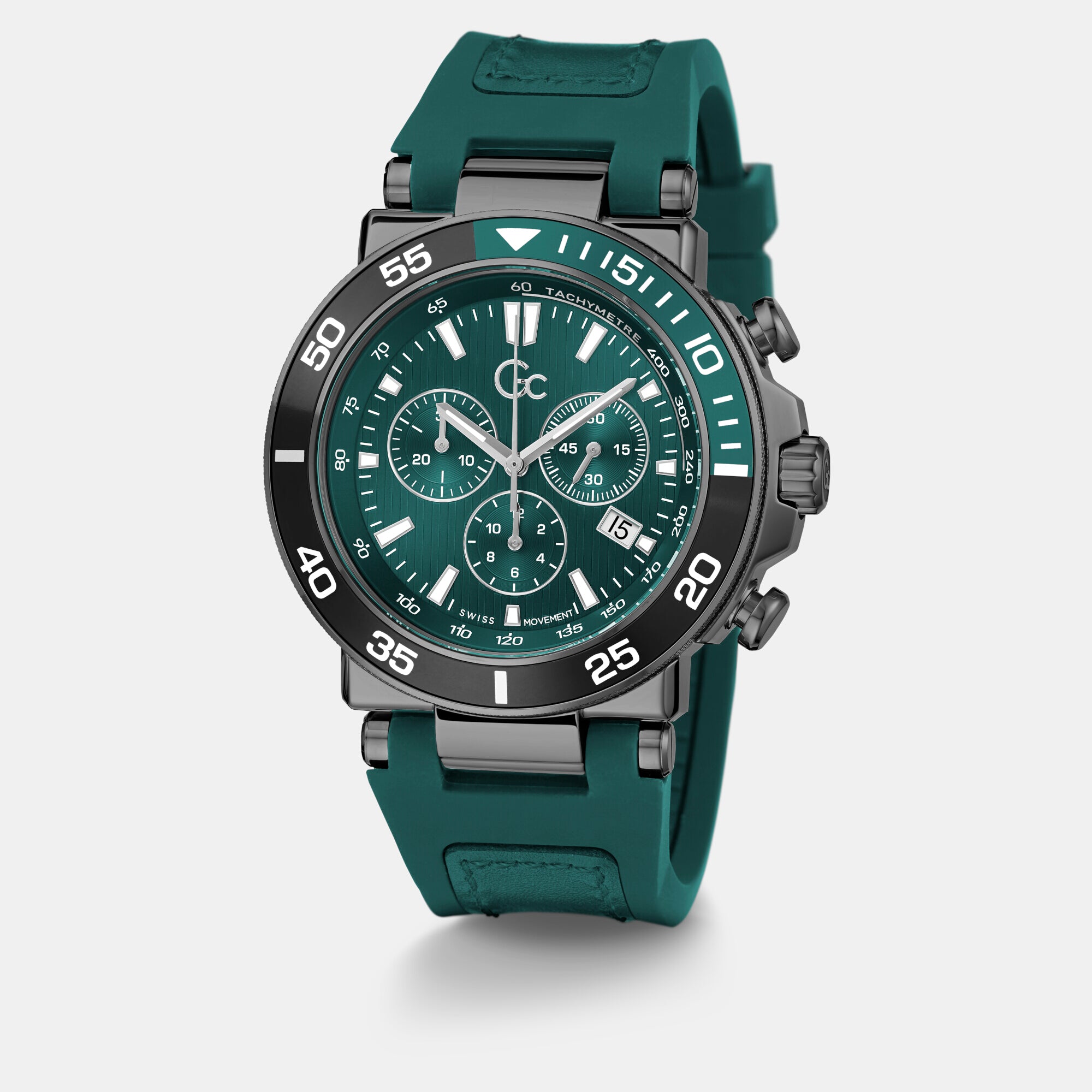 GC Silicone Green watch