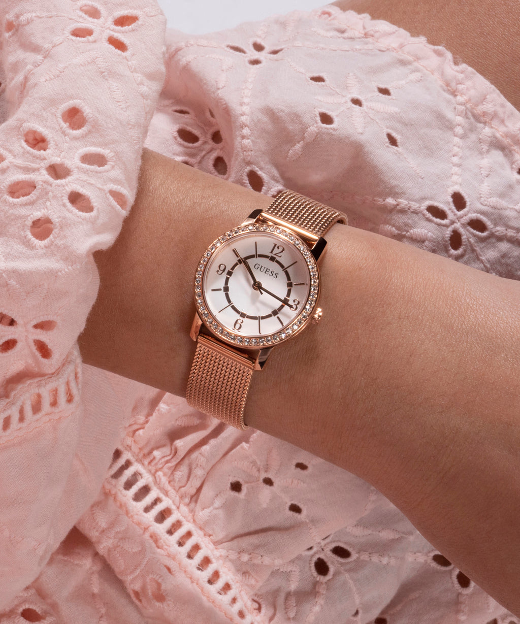 Guess 28 mm Rose Gold Quartz watch