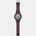 Baby-G Women Quartz Silver Dial Analog-Digital Resin Watch B229