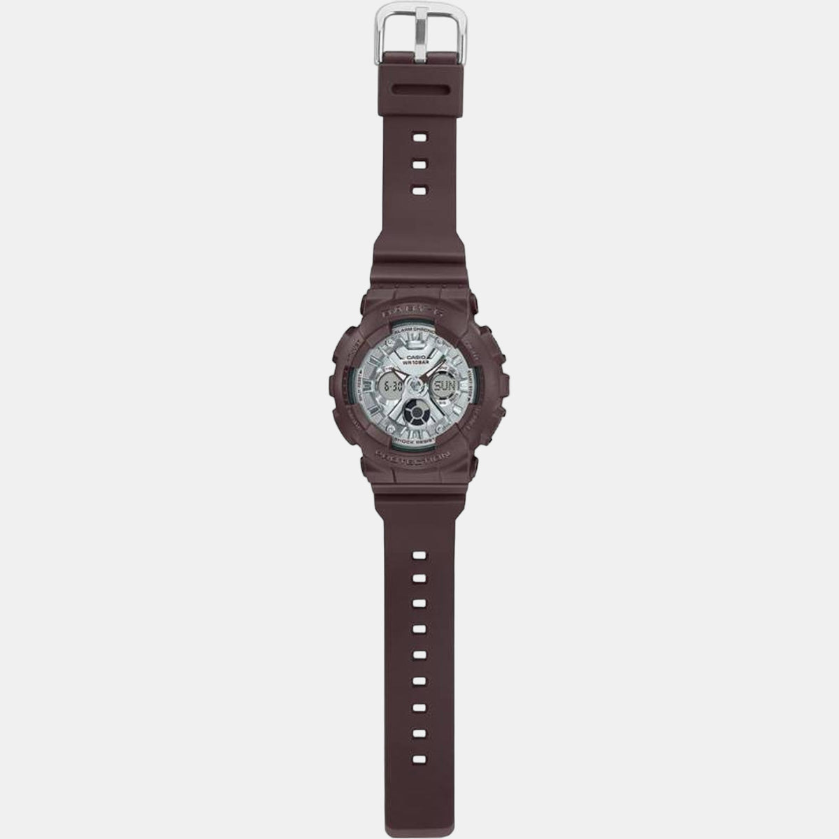 Baby-G Women Quartz White Dial Analog-Digital Resin Watch B229