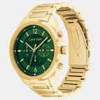 Ck Force Men Quartz Green Dial Chronograph Stainless Steel Watch 25200266