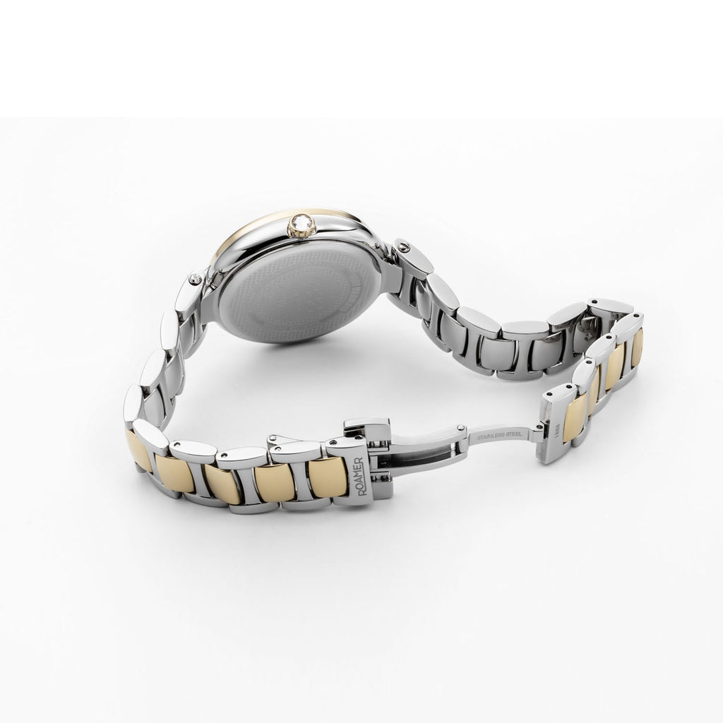 Lady Mermaid Women Quartz Silver Dial Analog Stainless Steel Watch 602857 48 30 50