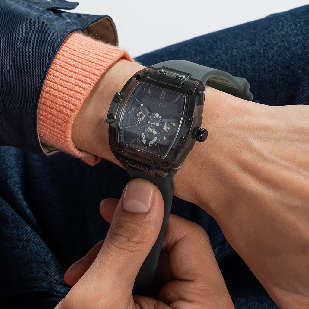 Guess Rectangular Quartz Chronograph Men watch