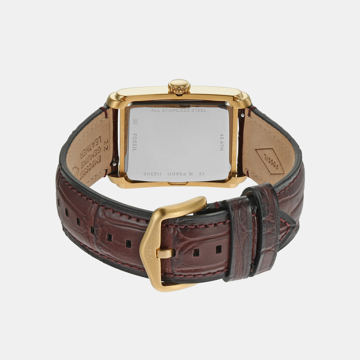 Fossil Leather White watch