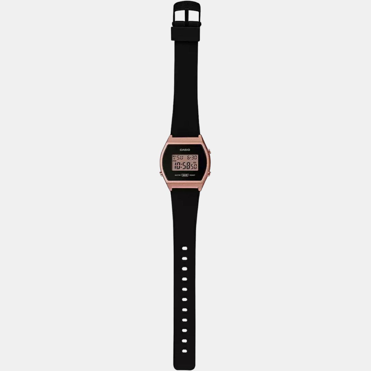 Youth Women Quartz Rose Gold Dial Digital Resin Watch D214