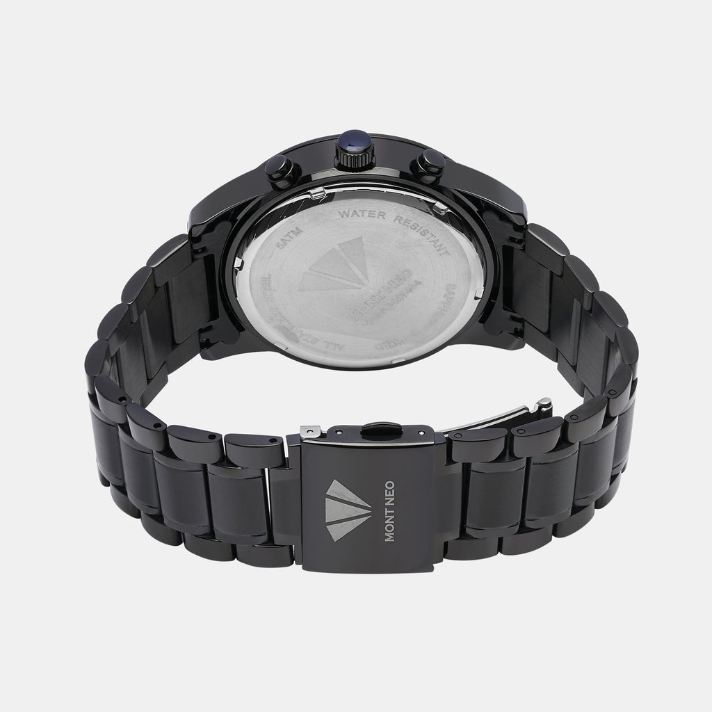 Mont Neo Stainless Steel Round watch
