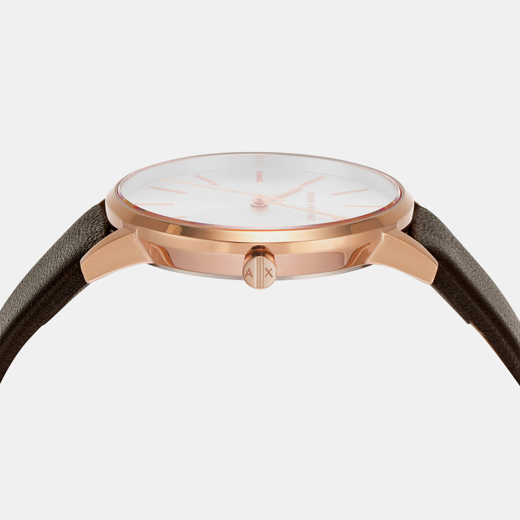 Armani Exchange Stainless Steel Round watch