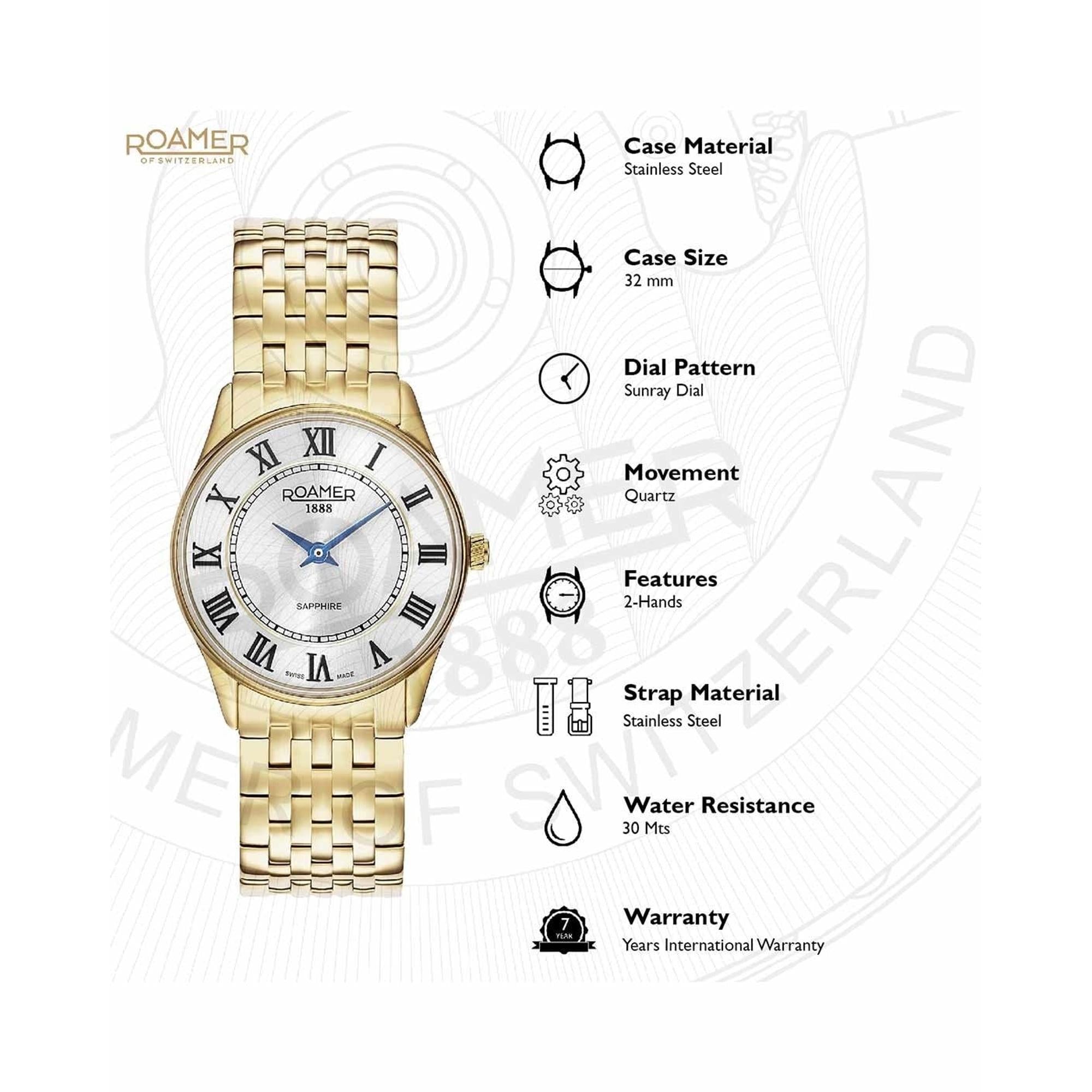 Sonata Women Quartz Silver Dial Analog Stainless Steel Watch 520820 48 15 50