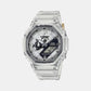 Casio Octagon White Analog-Digital watch