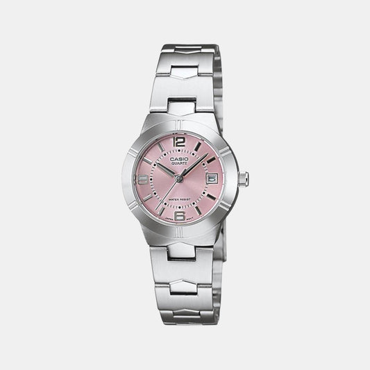 Female Analog Stainless Steel Watch A873