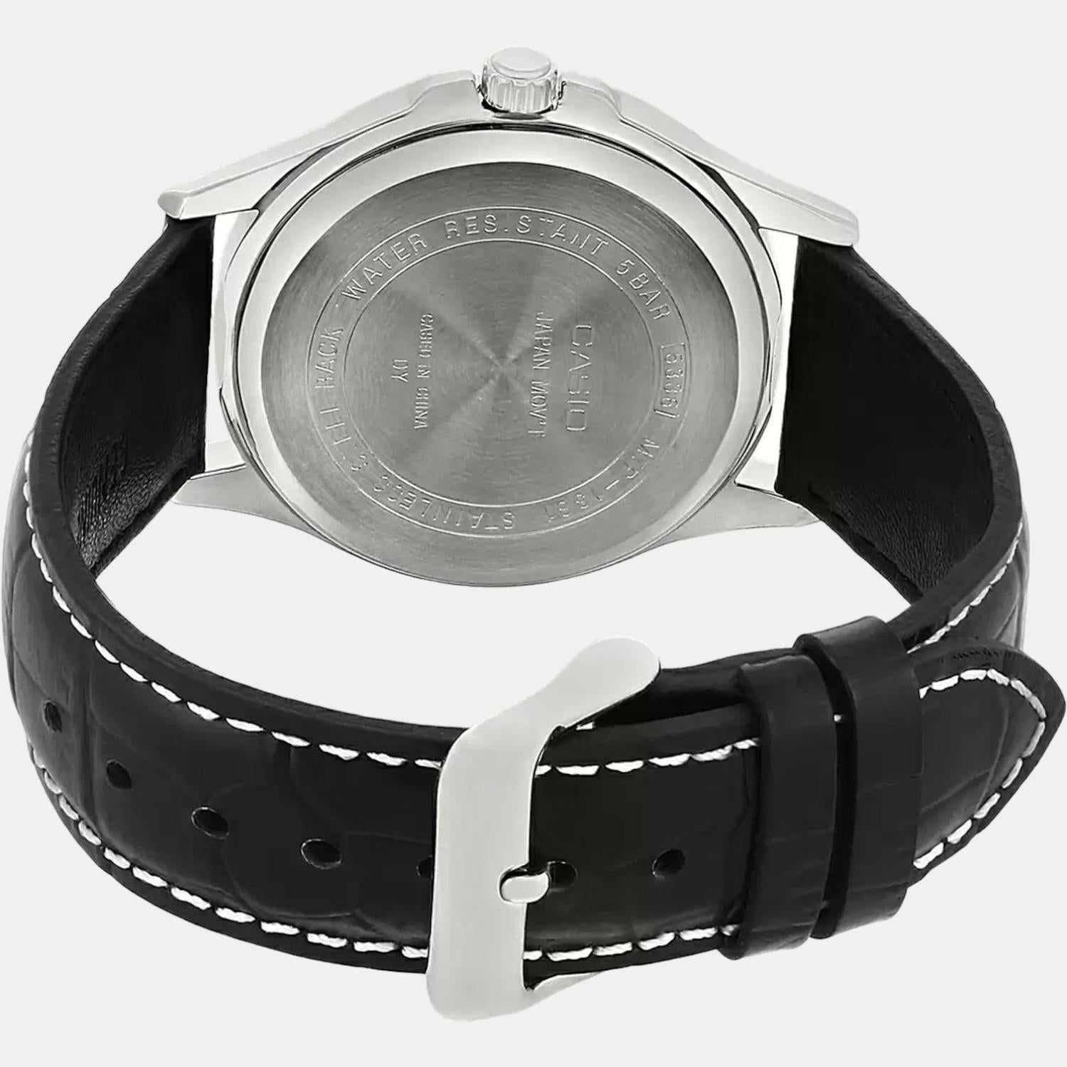 Casio Leather Black watch