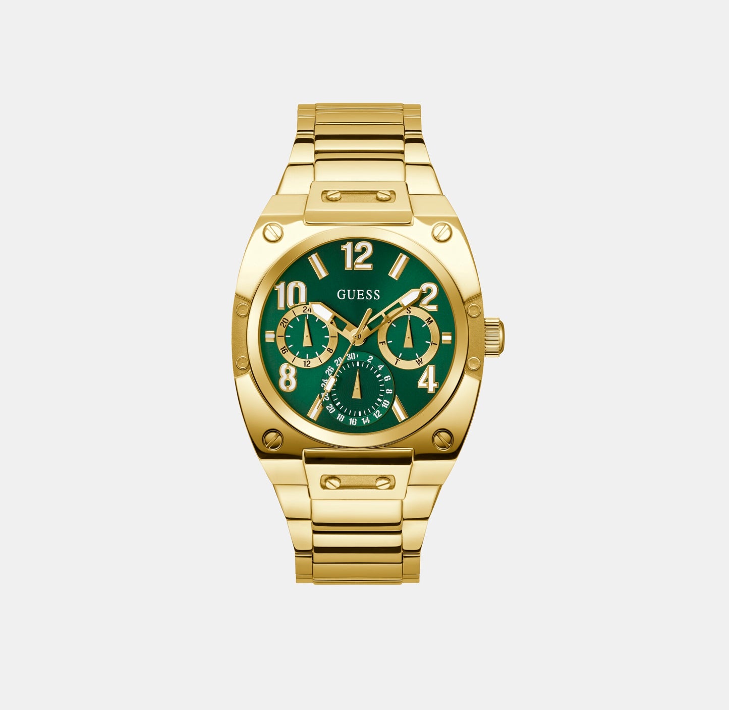 Male Green Analog Stainless Steel Watch GW0624G2