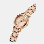 Melody Women Quartz Rose Gold Dial Analog Stainless Steel Watch GW0532L5