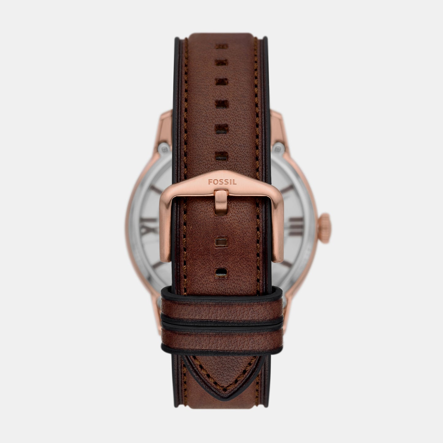 Men's Brown Analog Leather Automatic Watch ME3259