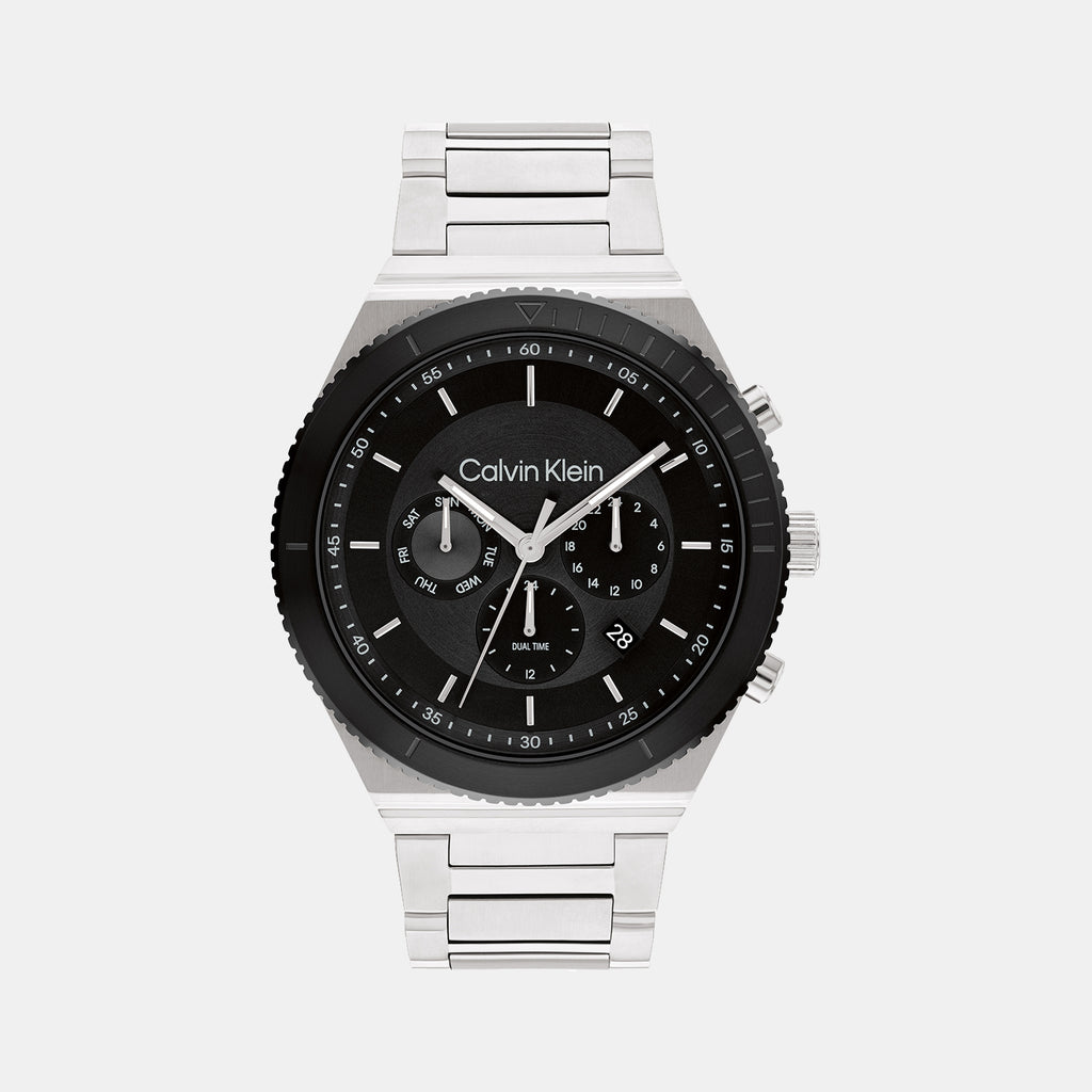 Calvin Klein Tonneau Black Chronograph watch