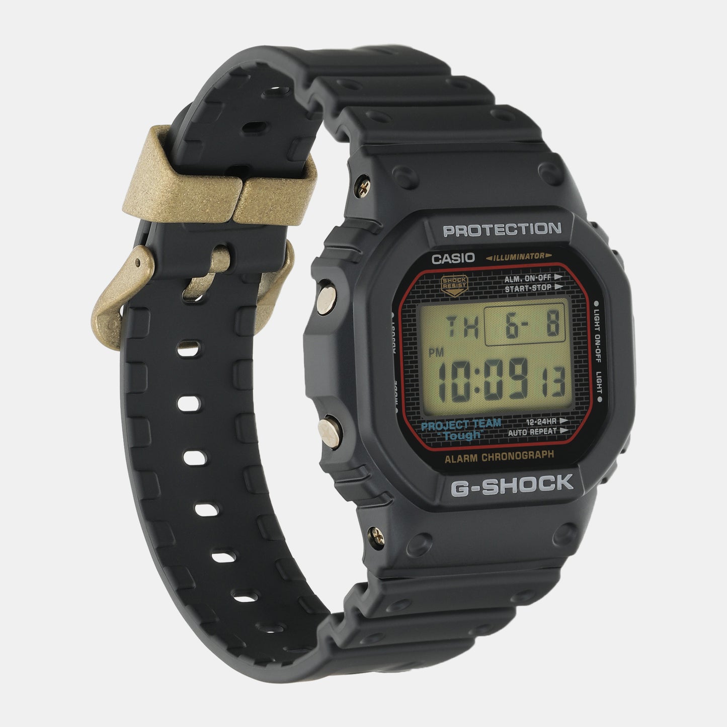 G-Shock Black Men's Digital Resin Watch G1386 - DW-5040PG-1DR