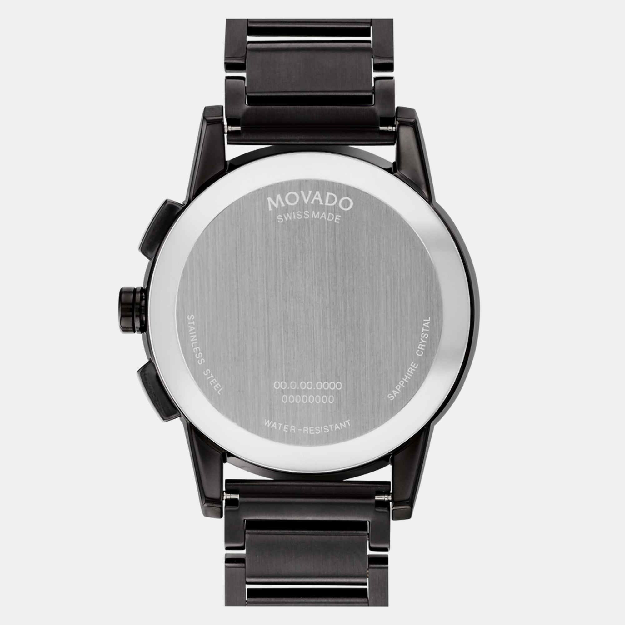 Movado Men Round Black watch