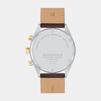 Movado Men Round Black watch