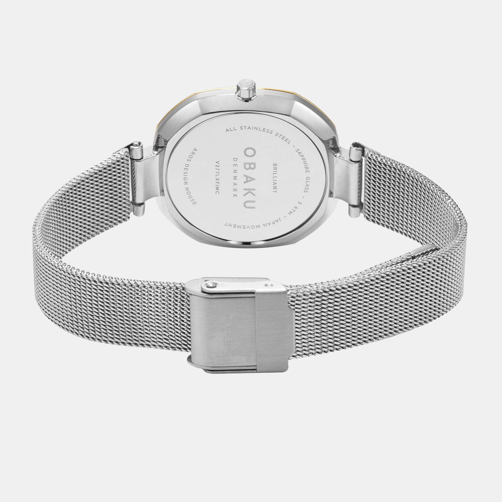 Obaku Stainless Steel Silver watch