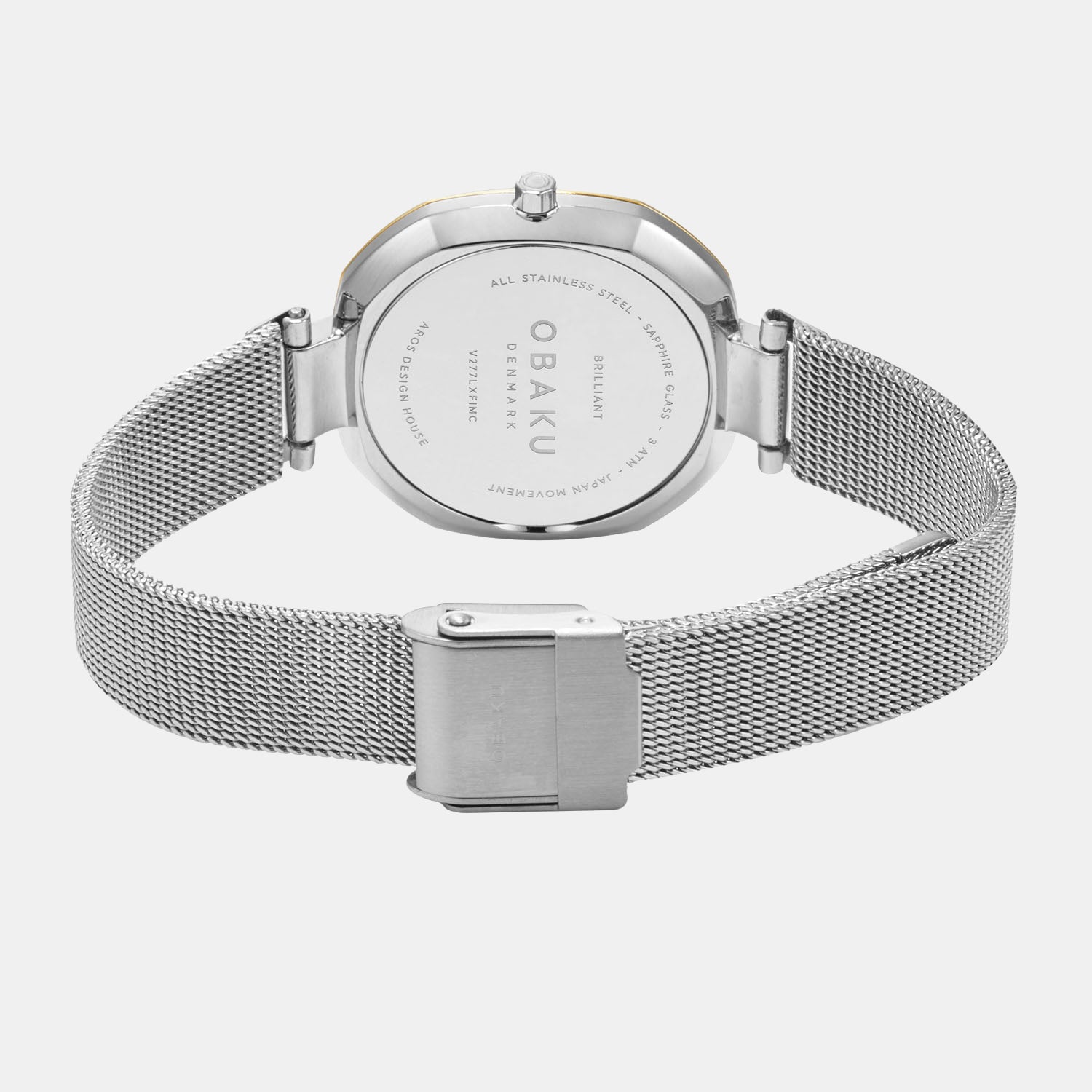 Obaku Stainless Steel Silver watch