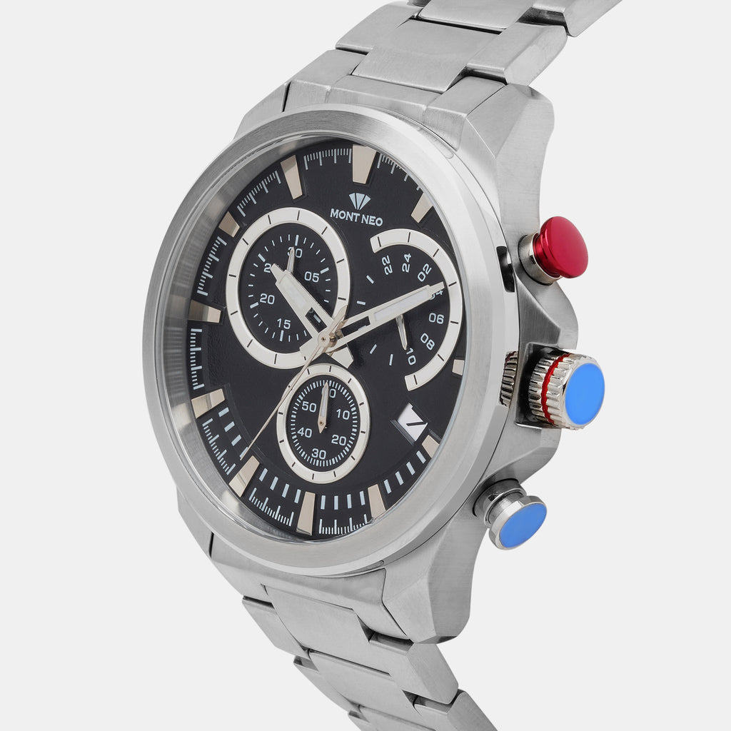 Mont Neo 44 mm Round Quartz watch