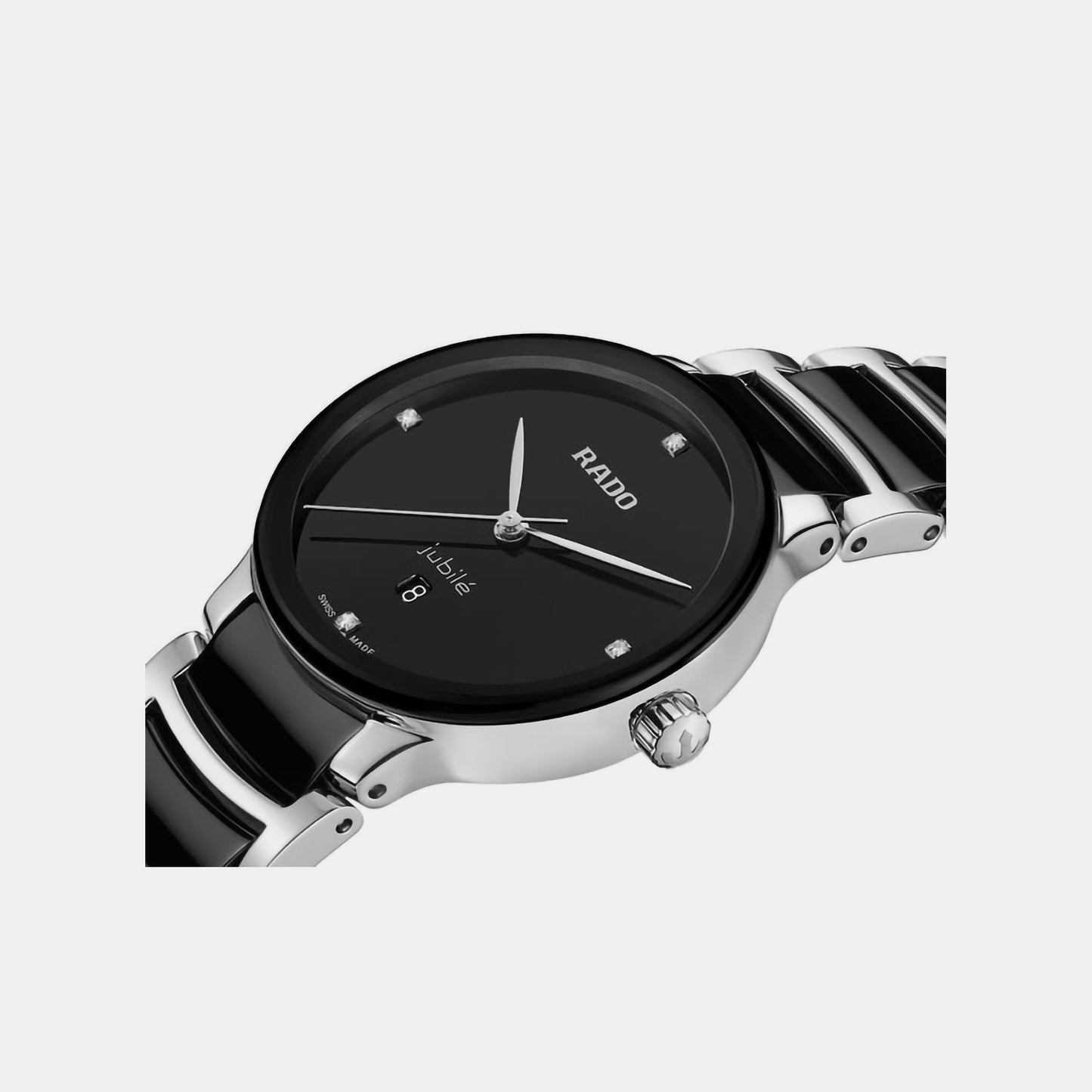 Female Black Chronograph Ceramic Watch R30026712