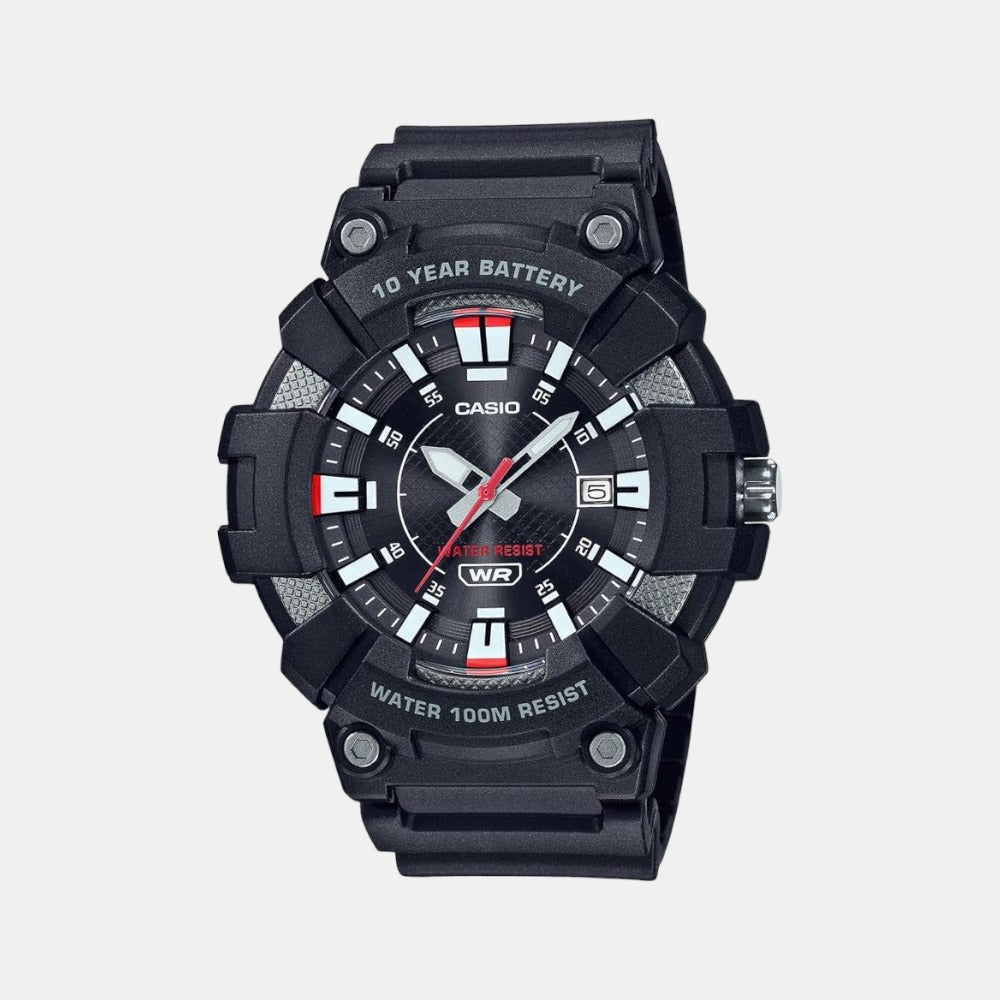 Casio Round Black Analog-Digital watch