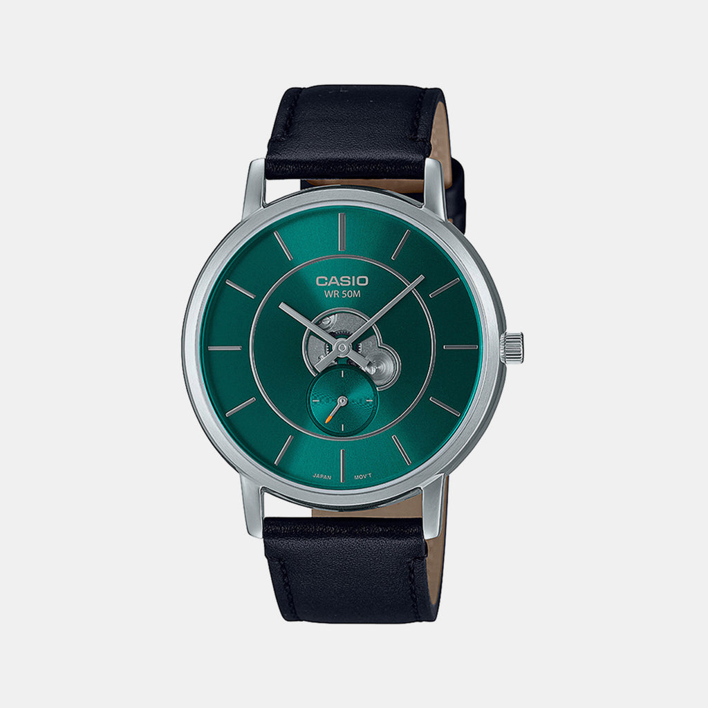 Casio Round Green Analog watch