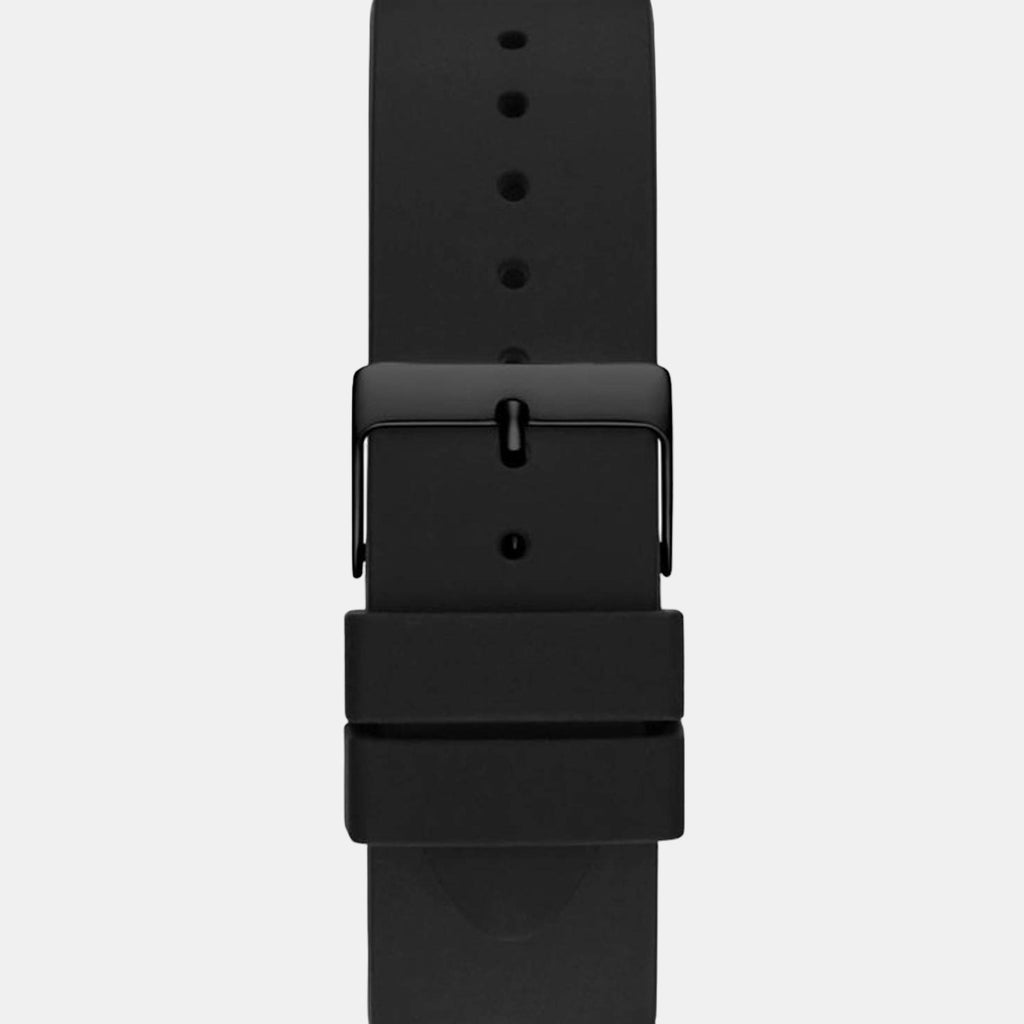 Idol Men Quartz Black Dial Analog Silicone Watch GW0503G3