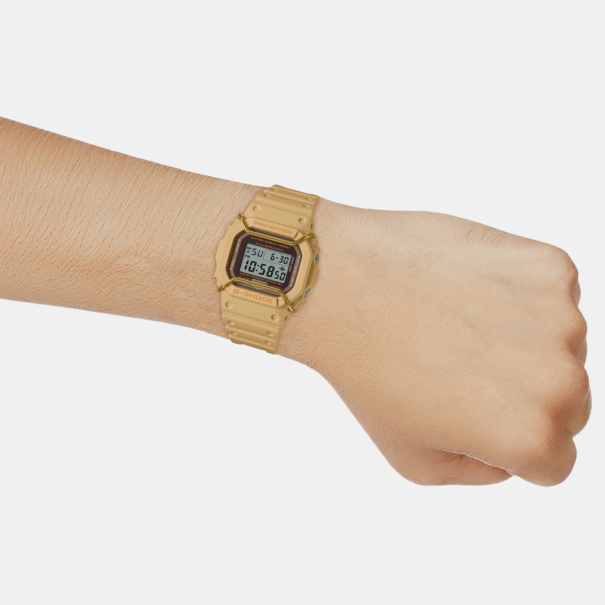 Casio Rectangular Quartz Digital Men watch